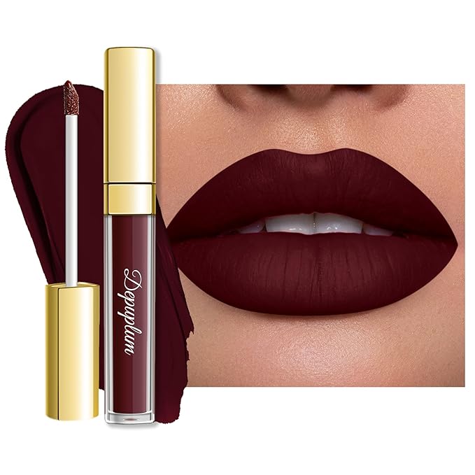 Brown Lipstick Matte for Women SuperStay Long Lasting Lipstick Smudge Proof No Transfer Liquid Lipsticks, Cruelty Free Lip Makeup,DM33 Maduro Love