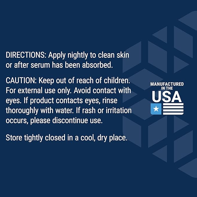 Life Extension Skin Care Collection Night Cream, retinyl palmitate, rice bran ceramides, shea butter, green tea, melatonin-based formula for nighttime skin rejuvenation, 1.65 oz (47 g)