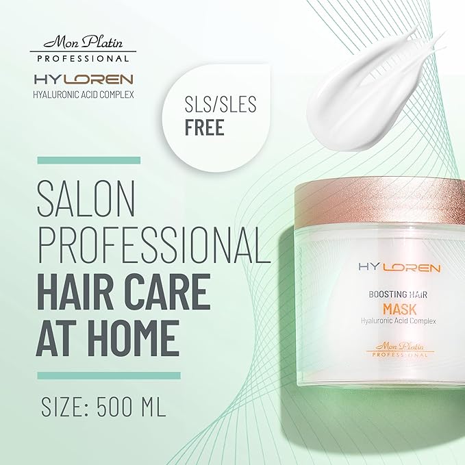 Mon Platin Professional Hair Mask for Thin, Sparse and Brittle Hair, 500ml