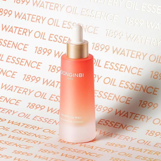 Donginbi Red Ginseng 1899 Watery Oil Essence (30ml), Fast Absorbance Facial Essence for Skin Glow with Red Ginseng Oil