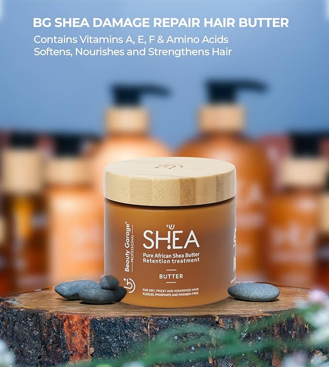 Pure African Shea Retention Treatment Hair Mask 500ml…