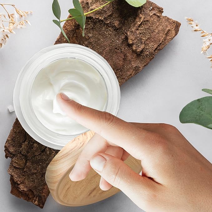 Hyaluronic Acid Day Cream - Daily Face Moisturizer - Facial Skin Care and Neck with Shea & Pomegranate Oils - Ultra Hydrating Face Cream, 50ml | FL.OZ 1.69