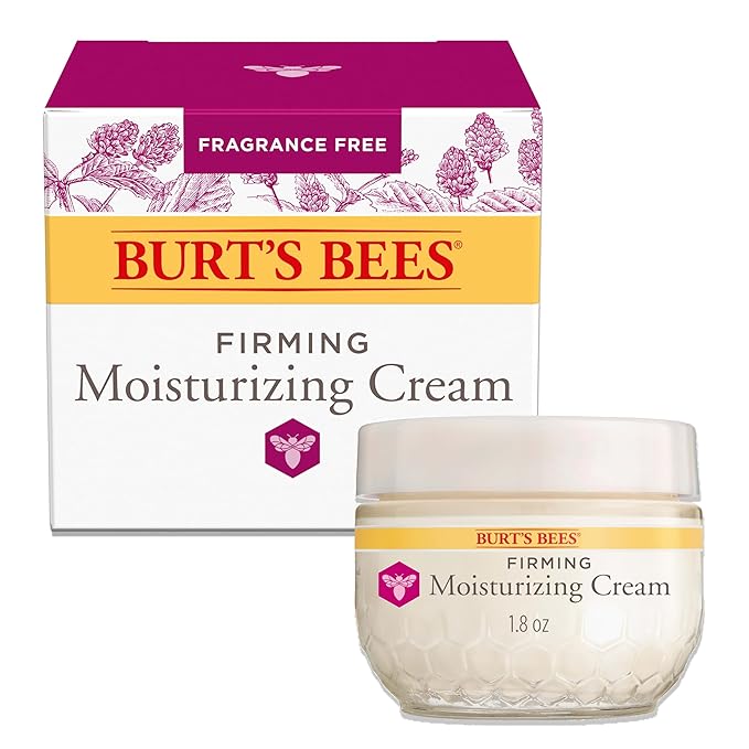 Burt's Bees Renewal Firming Face Cream, Anti-Aging Retinol Alternative, Moisturizing Natural Origin Skin Care, 1.8 Ounce (Packaging May Vary)