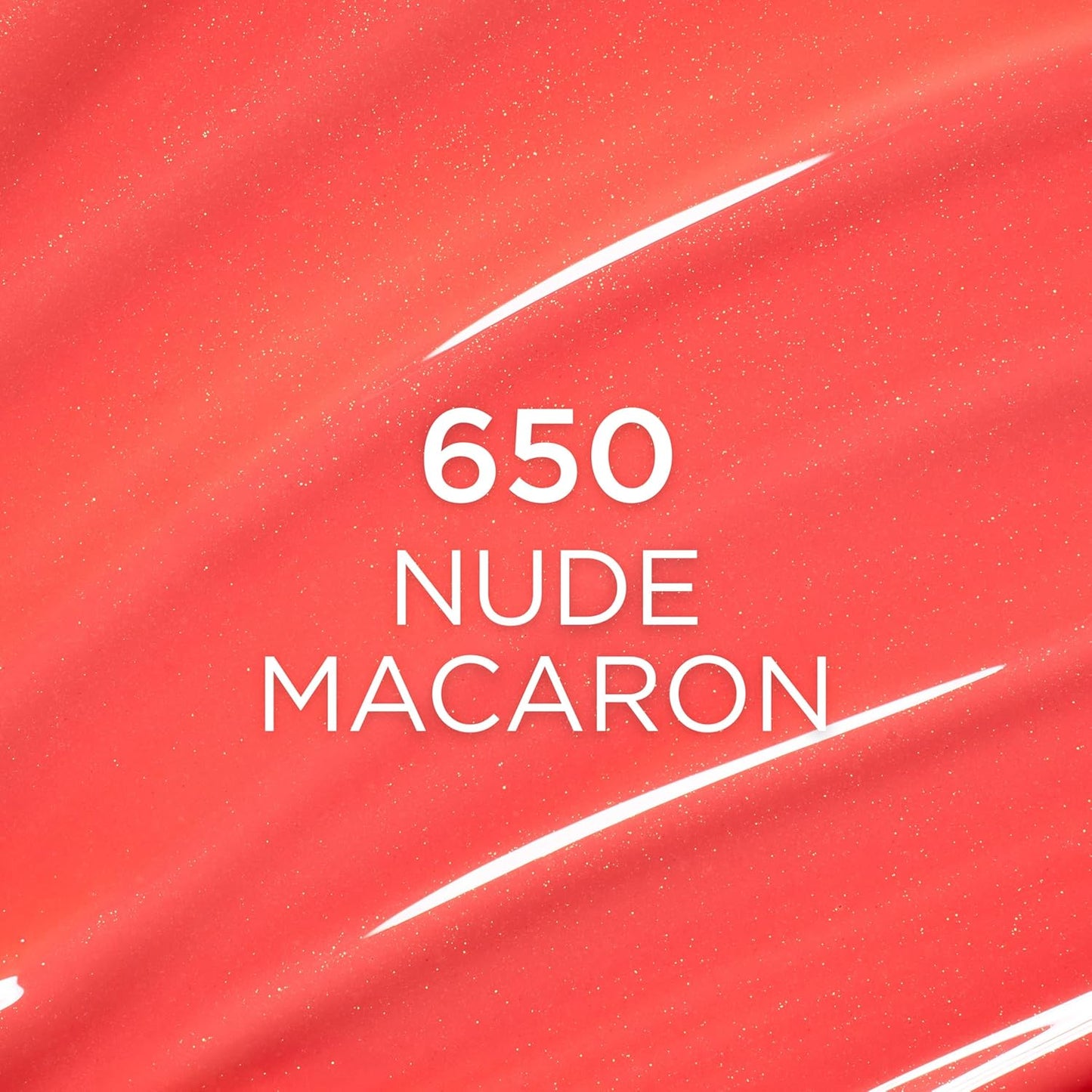 L'Oreal Paris Plump Ambition Hyaluron Lip Oil, 24 HR Lip Gloss with Hyaluronic Acid, Volumizing Formula with Glass-Like Shine, Nude Macaron 650, 0.16 Fl Oz