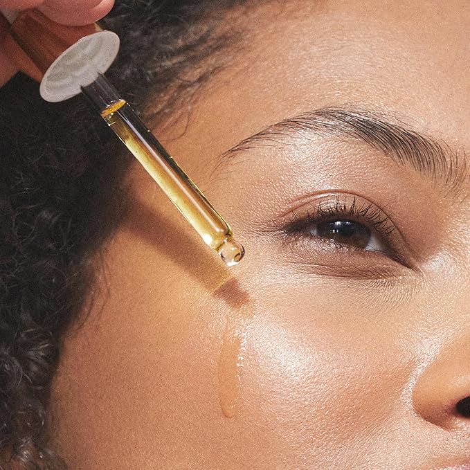 KORA Organics Noni Glow Hydrating Face Oil with Rosehip, Gua Sha Oil, Certified Organic, Cruelty Free, 0.34 fl oz - Face Care Beauty Products for Women