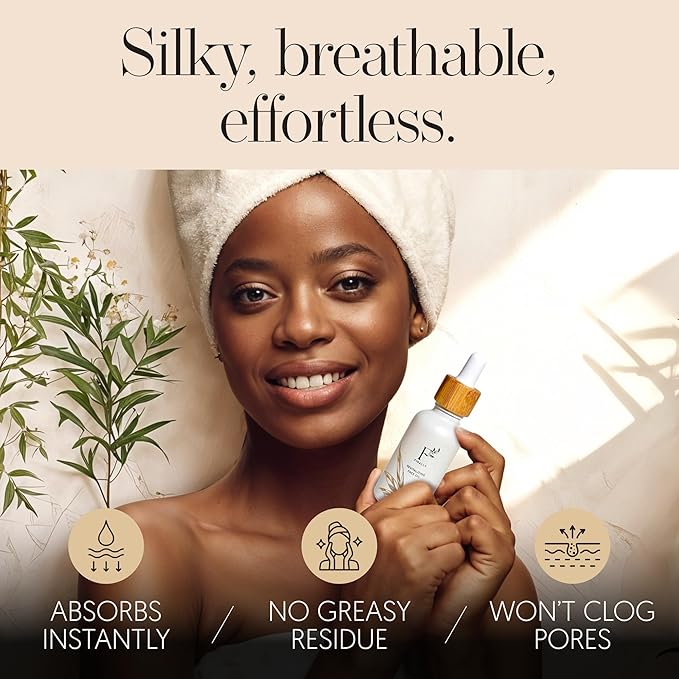 Hydrating Face Oil & Under-Eye for Women & Men – Organic Tsubaki, Calendula, Vitamin E Jojoba Oil & Rice Bran for Glowy Skin, Even Skin Tone & Dark Spots – Anti Aging Serum by Finally