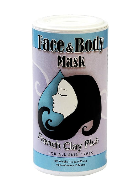 Etc French Clay Natural Face & body Mask for All Skin 1.5 Oz