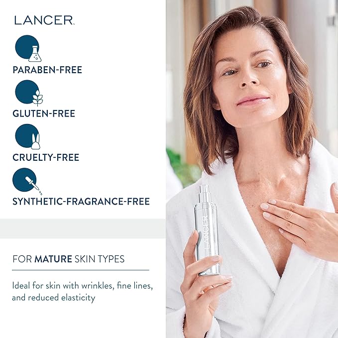 Lancer Skincare Advanced Retinol Treatment with 1.25% Retinol, Anti-Aging Face Serum, 1 Ounce