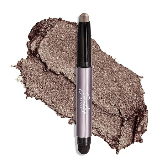 Julep Eyeshadow 101 Cream-to-Powder Waterproof Shadow Stick – Taupe Shimmer – Long-Lasting, Crease-Proof, Soft Grey Shimmer Eyeshadow with Built-in Smudger