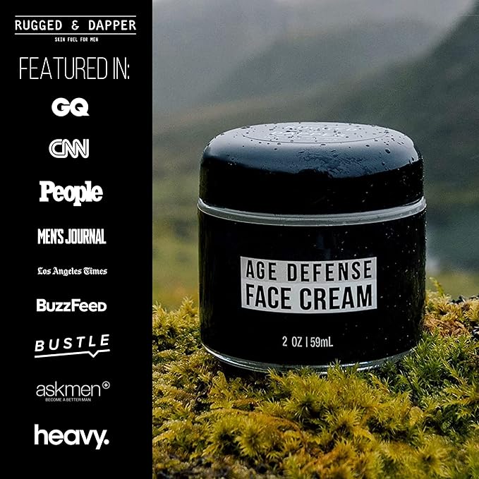 RUGGED & DAPPER Hydration Daily Face Moisturizer and Night Cream Bundle
