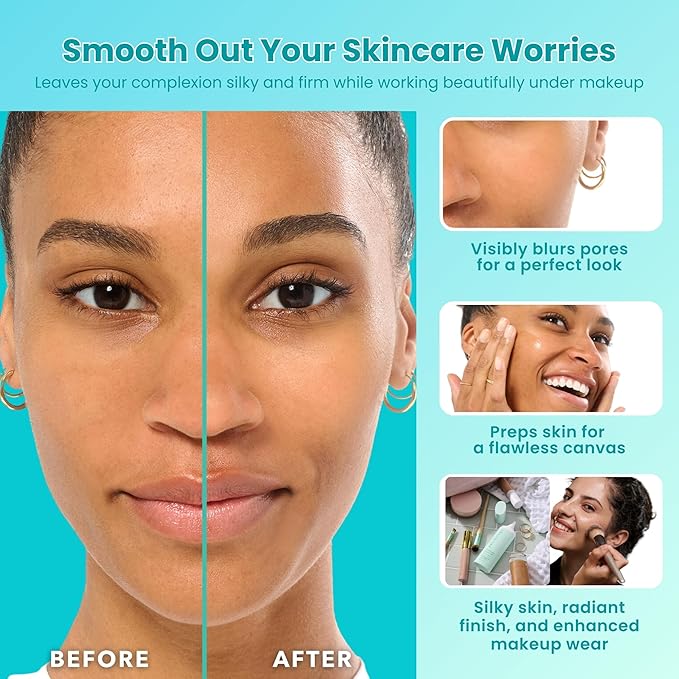 Patchology Skincare Booster - Invisible Hydrating Face Serum for Smooth Skin, Pore Reducing Mask with Glycerin, Snow Mushroom, & Panthenol, Moisturizer for Hydration and Radiant Complexion - 50ml