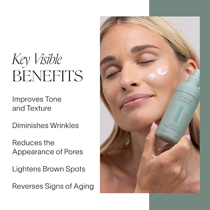 Doctor Rogers Advance DUO Bundle: Day Preventative and Night Repair Treatments, 1 Ounce each