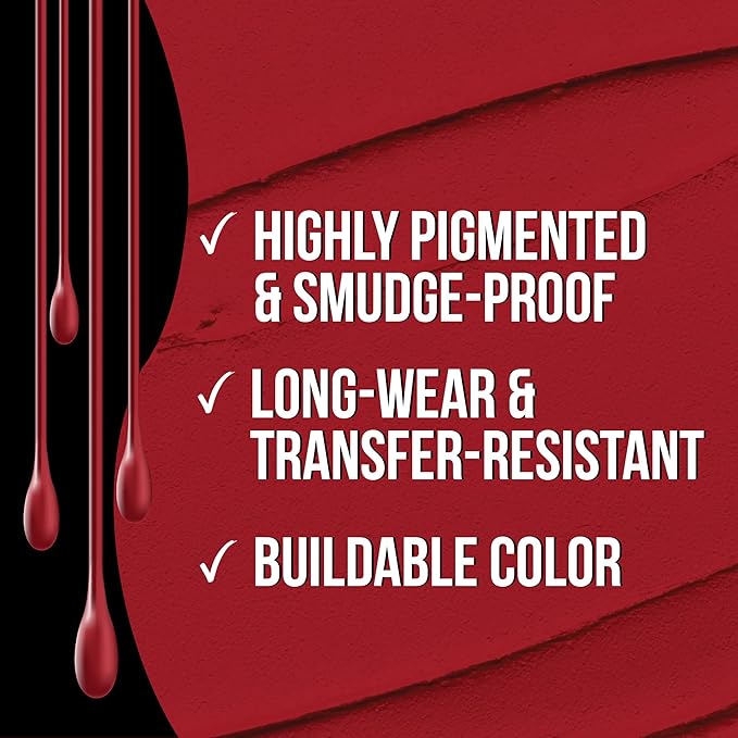 Sacha Cosmetics Intense Matte Lip Velvet Liquid Lipstick, Long-Lasting Velvet Matte Finish, 0.2 fl.oz Fatal Attraction