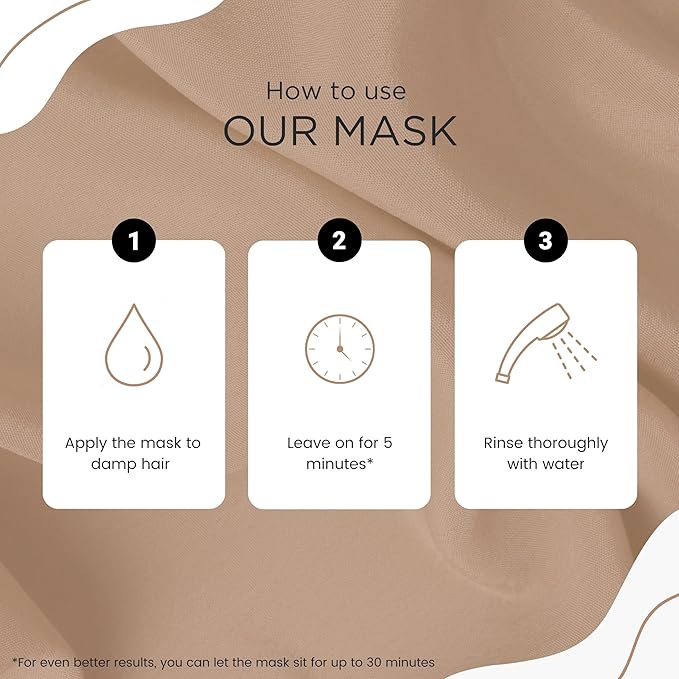 KERARGAN - Smoothing Mask with Argan Oil for Unruly, Dry, and Frizzy Hair - Nourishes, Fights Frizz, Detangling - Sulfate-Free, GMO-Free, Mineral Oil-Free - 16.9 Fl oz