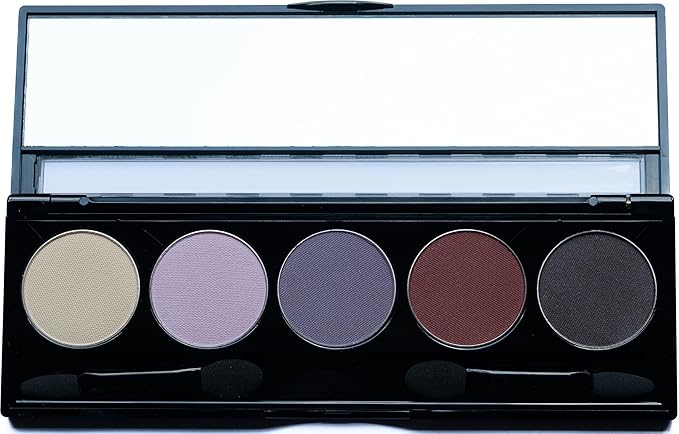 Matte Purple Vegan Eyeshadow Palette; Talc, Paraben & Cruelty Free