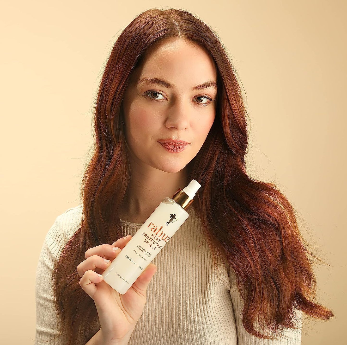 Rahua Heat Protectant Shield 59 ml/ 2 Fl. Oz, Multi Formulated Spray that Protects Against Heat, Lightweight Heat Protectant Spray Enriched with Aloe Vera Keratin Vitamin E