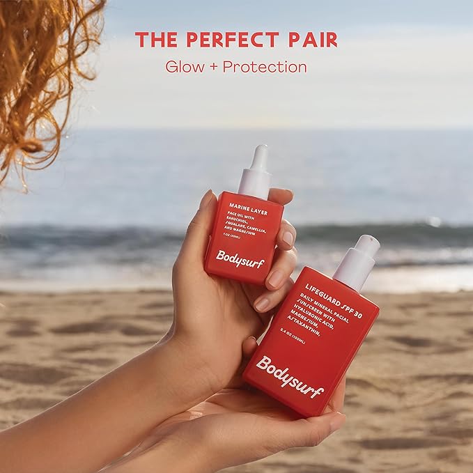 Anti Aging Face Oil - Natural Squalane, Bakuchiol, Seabuckthorn & Camellia Blend, Organic Ingredients, Non-Clogging Hydration, Fast Absorption, Non-Greasy & Lightweight for Men, Women - 1 oz