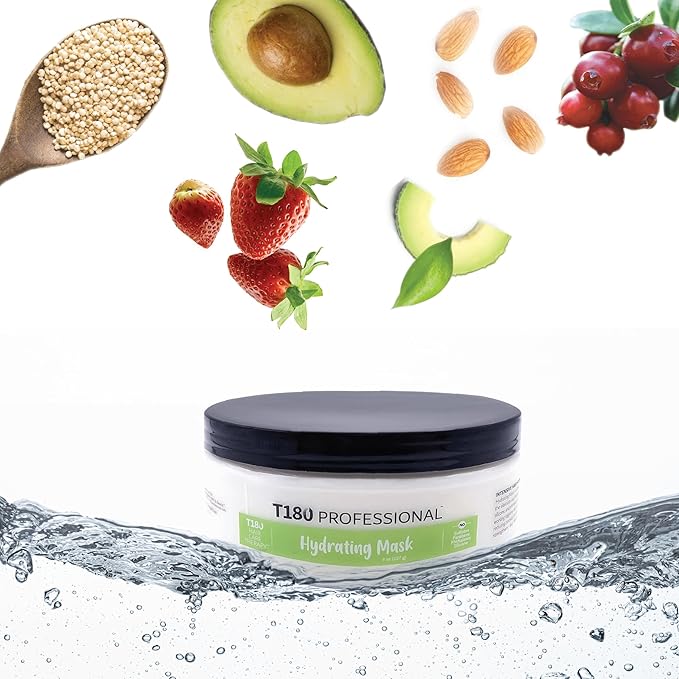 Deep Conditioning Hair Mask – 8oz Hair Mask for Dry Damaged Hair – Natural and Vegan Hydrating Hair Mask – Weightless Hair Treatment for Dry Damaged Hair, Frizz Control