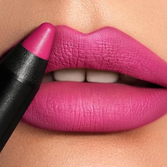 K7L Matte Hot Pink Lipstick Crayon - Femmpire