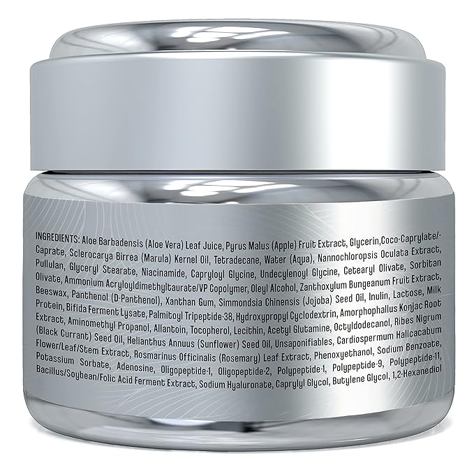 Epic Organic Age Defense | Men's Face Moisturizer | Anti-Aging Cream with Hyaluronic Acid, Collagen | Day and Night Facial Skin Care | Anti Wrinkle Face Cream | 1.7 oz