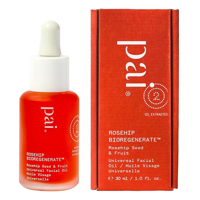 PAI SKINCARE - Organic Rosehip BioRegenerate Universal Facial Oil | Natural, Vegan, Sensitive Skincare (1 fl oz | 30 mL)