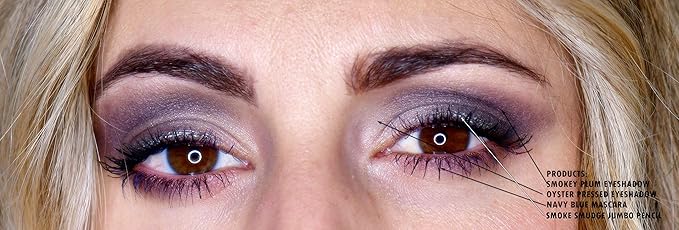 Smokey Plum Dark Purple Violet Brown Matte Opaque Pressed Powder Single Eyeshadow; Talc, Paraben & Cruelty Free