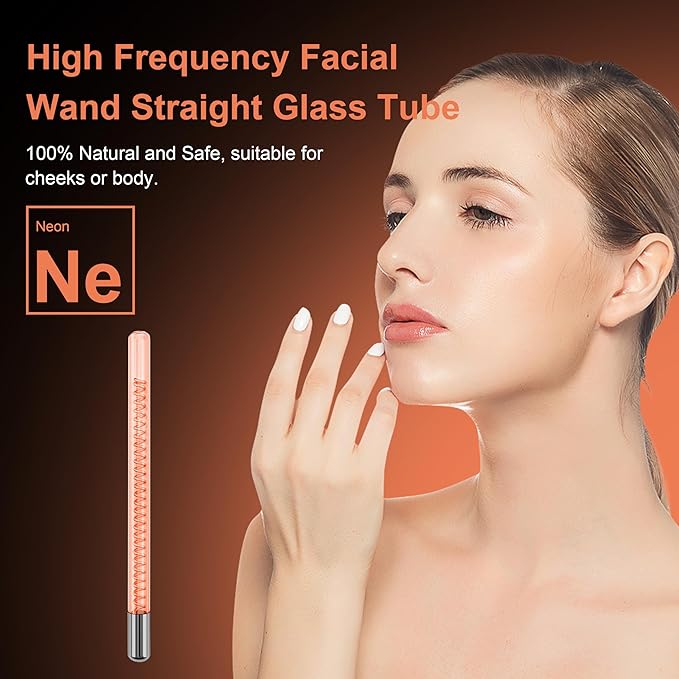 Portable High Frequency Device Orange High Frequency Wand Electrode Beauty Parts ETJX006RTT (Orange Tube(Tungsten))