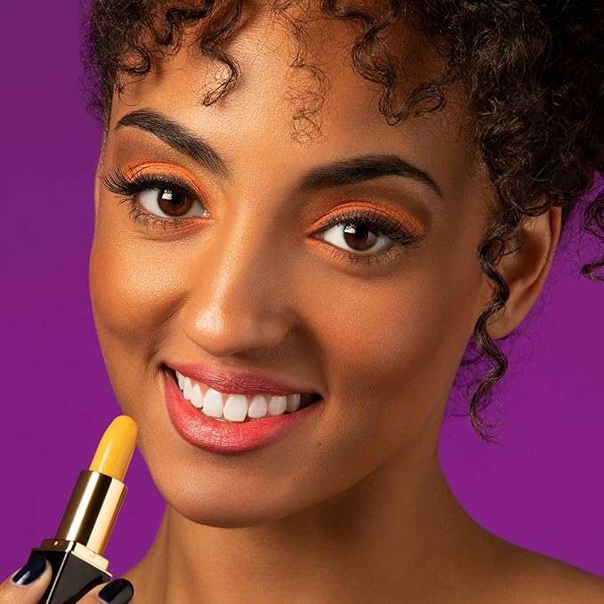 L’Paige LYW – Yellow Color-Changing Lipstick and Lip Stain | Aloe-Based, Long-Lasting Hydration | Custom Coral Tint with Satin Finish