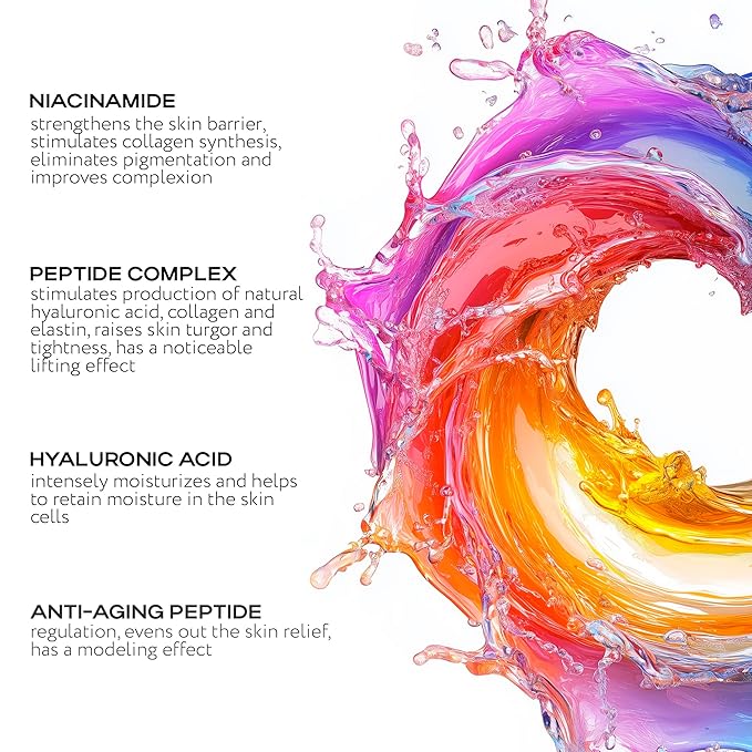 Name Skin Care Alginate Powder Face Mask with Niacinamide and Peptide Complex - 2.2lb, 40 Applications - Peel Off Korean Beauty Natural Fascial Skincare - Hydrating Moisturizing Exfoliating Kit