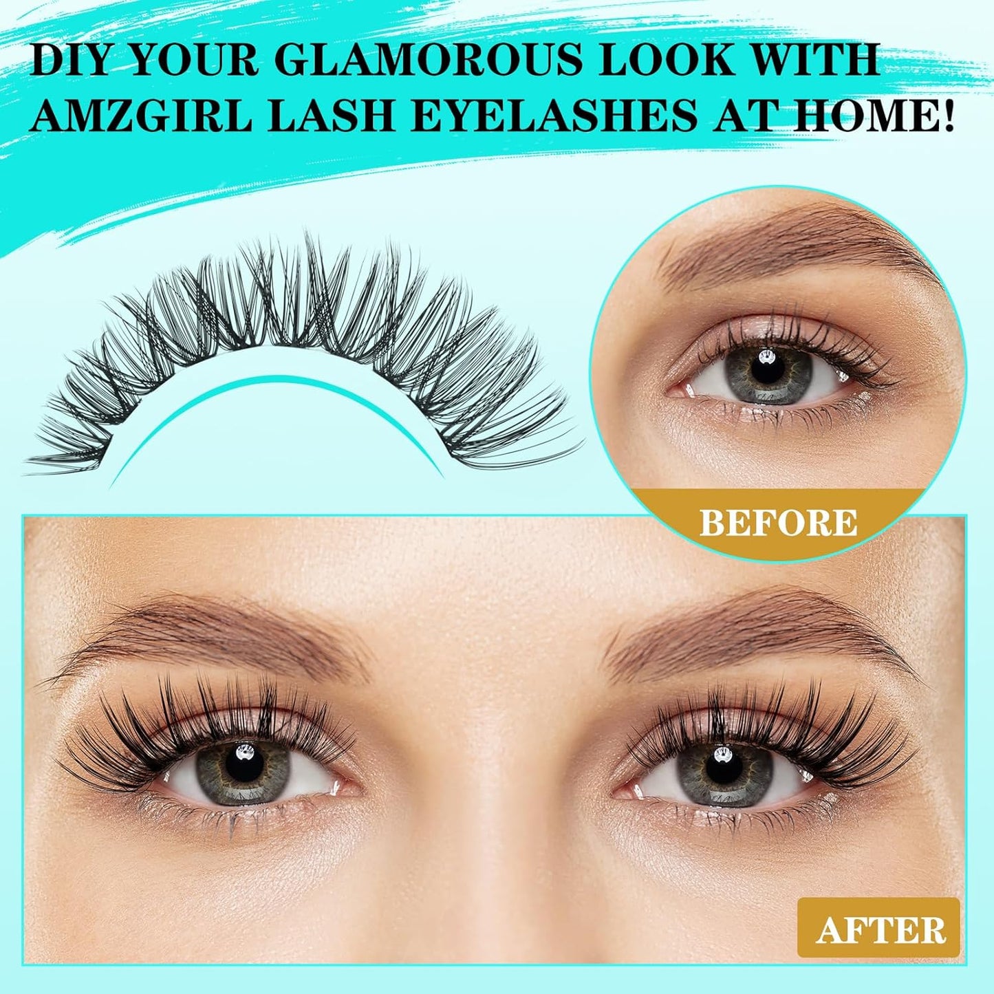 Lash Extension Kit 240Pcs 40D Individual Lashes Clusters Kit,Lash Bond And Seal for Eyelashes Extensions,Lash Applicator Tool For False Eyelash Cluster Kit(40D,D-Mix9-16mm)