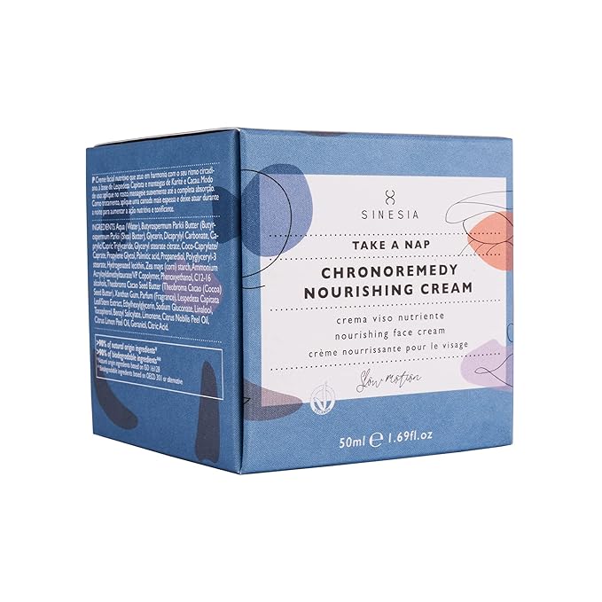 Sinesia | Take a Nap Nourishing Face Cream (1.7 oz) | Anti-Aging Face Moisturizer for Deep Hydration | Anti Wrinkle Firming Facial Cream | Skin-Tightening Overnight Cream With Shea & Cocoa Butter