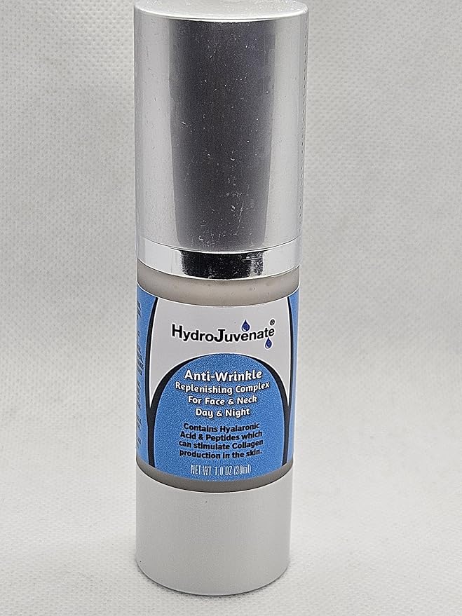 Anti-Wrinkle Hydrating Complex Day & Night | Collagen Peptide Complex, Hyaluronic Acid Moisturizer for Neck & Face | Similar to Hydroxatone Anti-Wrinkle Cream