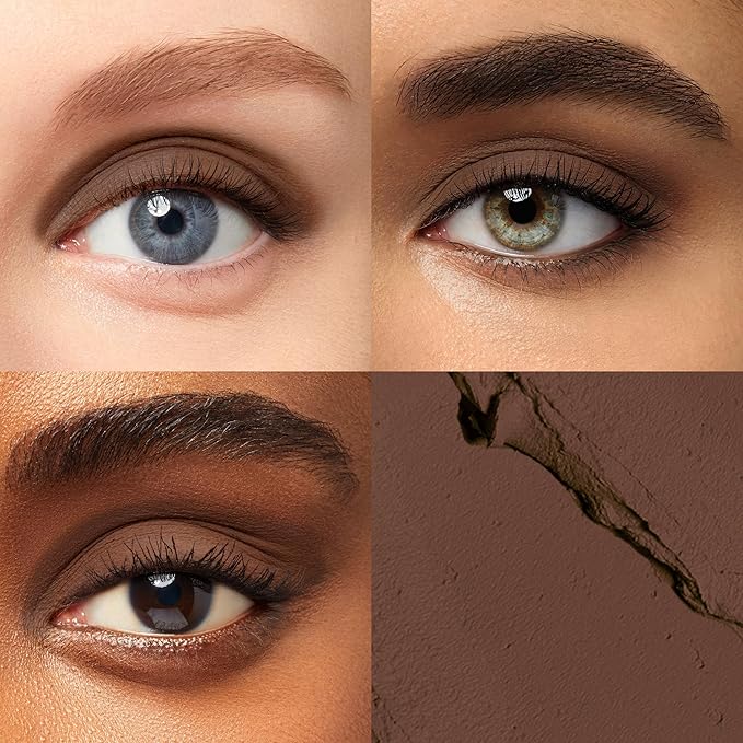 Julep Eyeshadow 101 Crème-to-Powder Waterproof Eyeshadow Stick – Mocha Matte – Long-Lasting, Crease-Proof, Rich Brown Matte Eyeshadow with Built-in Smudger