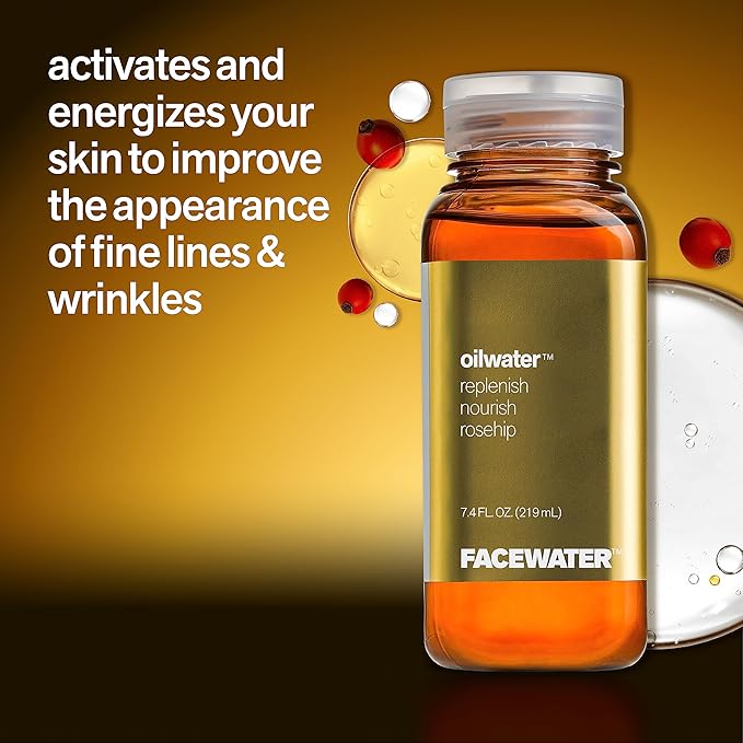 Facewater Oilwater Replenish Nourish Rosehip