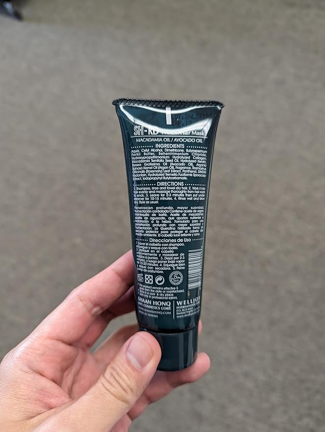 SH-RD Hair Mask with Argan Oil for Dry Damaged, Color Treated & Curly Hair - Deep Conditioning Moisturizer - 2.37oz/70ml