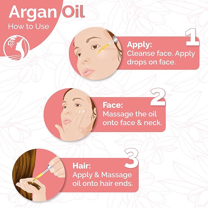 Fatima's Garden Argan Oil with Jasmine - Natural Moisturizer, 100ml