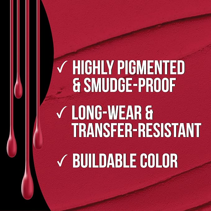 Sacha Cosmetics Intense Matte Lip Velvet Liquid Lipstick, Long-Lasting Velvet Matte Finish, 0.2 fl oz, Hello Boys!