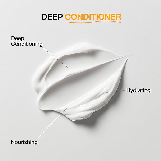 GK HAIR Global Keratin Deep Conditioner Masque (7.05 Fl Oz/200 g) Intense Hydrating Repair Treatment Mask for Dry Damaged Color Treated Frizzy Hair Restoration Formula with JOJOBA Seed Oils