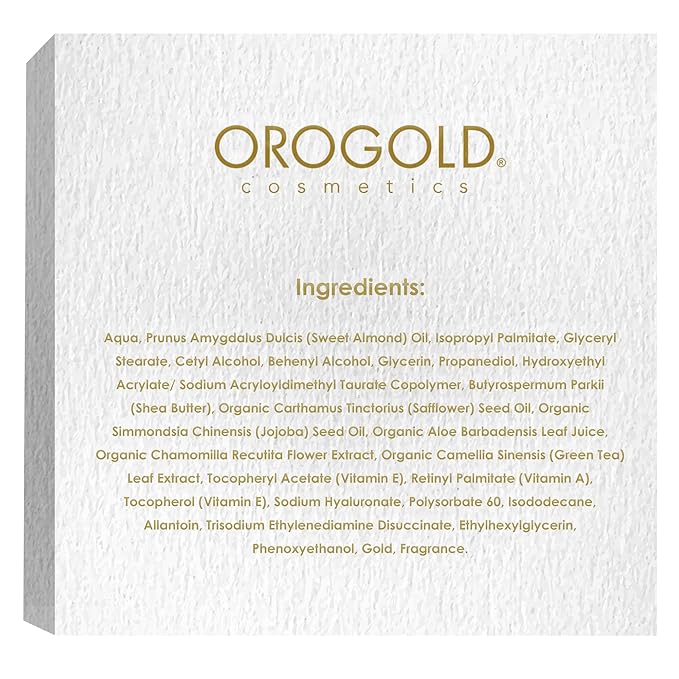 Orogold 24K Overnight Cream - Anti Aging Face Moisturizer For Youthful Skin - Shea Butter Night Cream For Morning Glow - Retinol Moisturizer To Diffuse Fine Lines