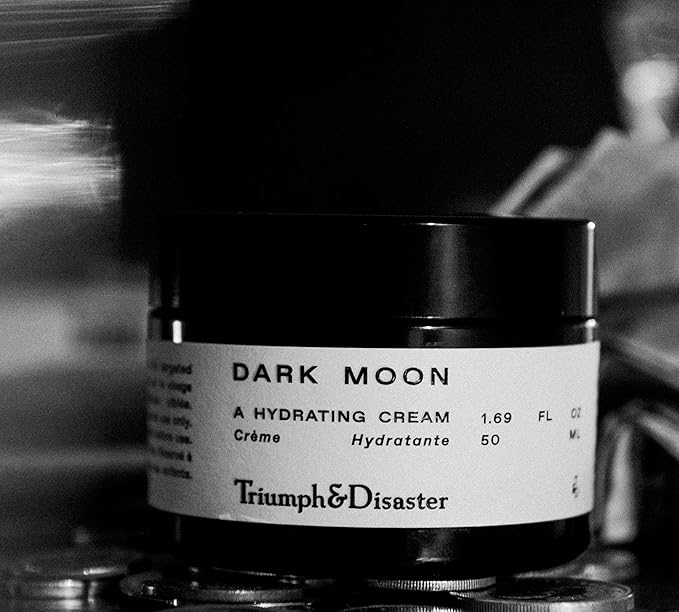 TRIUMPH & DISASTER | Dark Moon Hydrating Cream | Face Moisturizer - Night Cream for Men, 1.7 oz