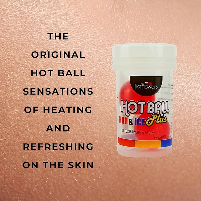 Hot Ball Set - Hot&Ice, Shock, Xana Loka, Power Black - Hot Flowers Hot Balls – Brazilian Ball