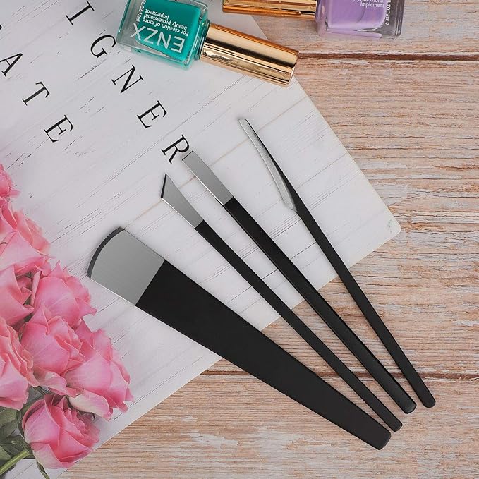 4pcs Pedicure Knife Set, Segbeauty Ingrown Toenail Knife, Correction Nippers Clipper Remover with Carry Bag, High Manganese Steel Nail Care Foot Repair Cutter for Calluses for Beauty Salon Home Use