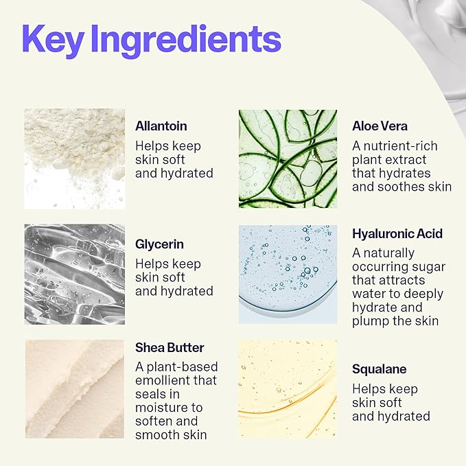 Curology Cream Moisturizer, Rich Hydrating Face Lotion for Dry Skin, with Shea Butter and Hyaluronic Acid, 1.7 fl oz