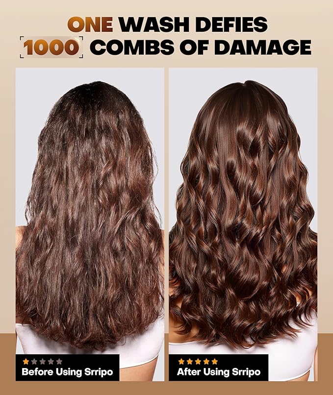 Karsell Collagen Hair Mask for Deep Conditioning, Keratin Hair Treatment with 4 Hydrolyzed Proteins, Moroccan & Avocado Oils Conditioner for Nourish, Calendula Gentian Extracts Care Dry & Damaged Hair