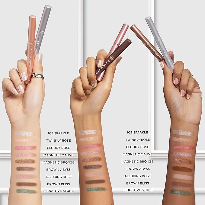 L'Oreal Paris Makeup Le Shadow Stick Eyeshadow, Blendable, Smudge-Resistant, Cream Eyeshadow, Magnetic Bronze, 0.05 Oz