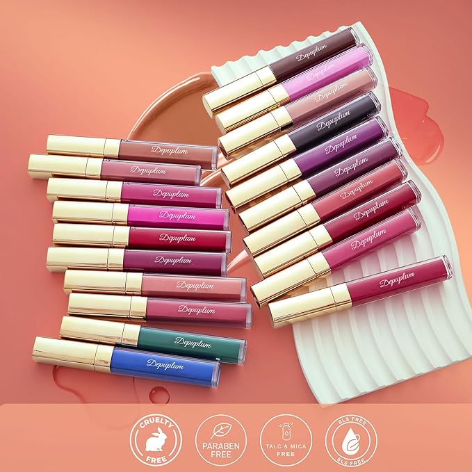 Hot Pink Lipstick Matte for Women, Color Stay Long Lasting Lipstick Smudgeproof Liquid Lipsticks, Cruelty Free Lip Color (DM06 Dream pink)