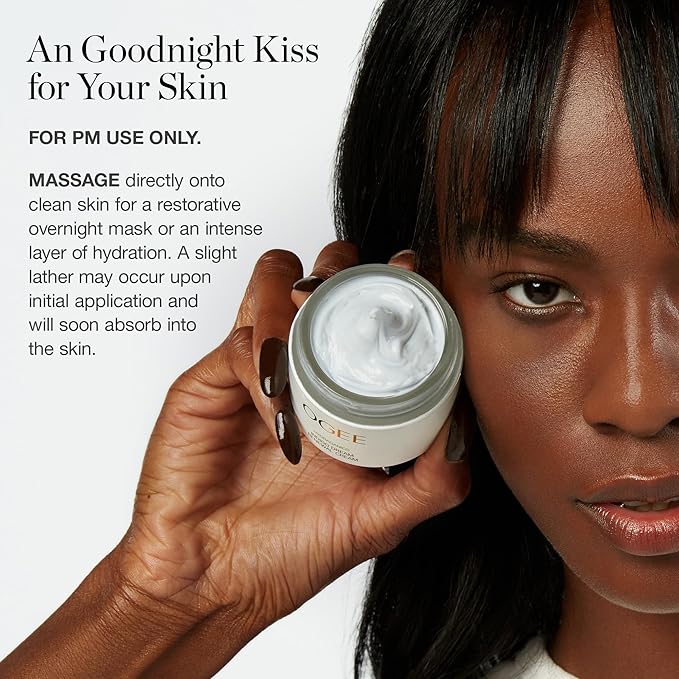 Indigo Dream Renewal Cream Face Moisturizer - Hydrating Face Cream with Hyaluronic Acid & Ceramides - Organic Ingredients, Cruelty-Free & Made in USA