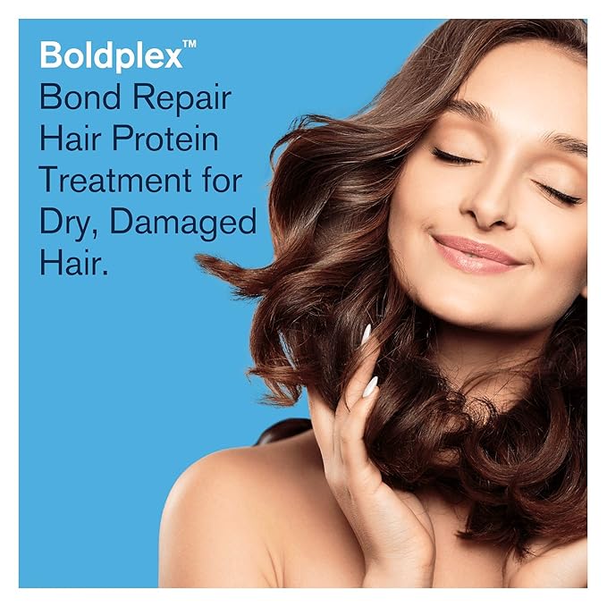 BOLD UNIQ Heat Protectant Spray & Boldplex 3 Bundle for Hair: Thermal Protector up to 450ºF, Bond Repair Protein Treatment Mask for Dry, Damaged Hair - Paraben & Sulfate-Free