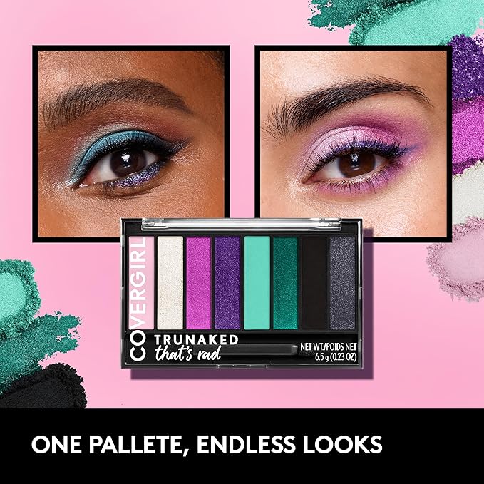COVERGIRL Trunaked Palette Expansion Eye Shadow Palette, Sunsets 830, 0.22 Ounce, Pack of 1