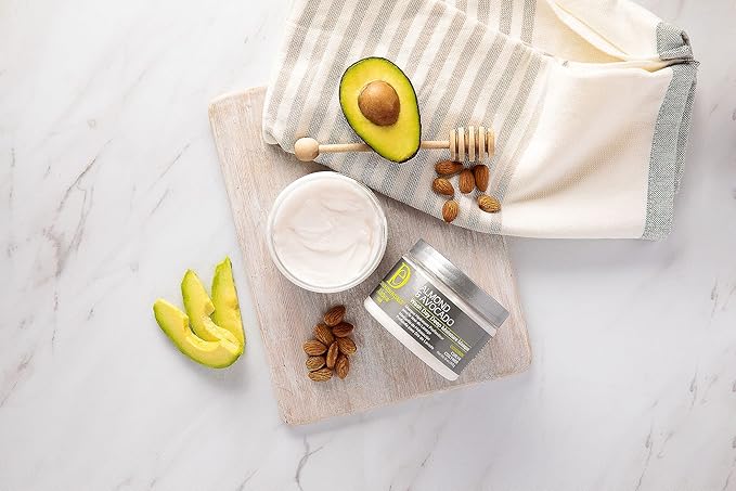 Design Essentials Natural Almond & Avocado Wash Day Deep Moisture Masque, 12 Ounce